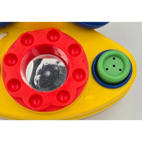 Unbranded Toy Phone with Toy Mirror Makes Sounds Baby Basic Colors Toddler Toy - Picture 3 of 11